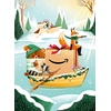 image:imageAmazon Holiday Puzzle  100 Piece Jigsaw Puzzle from Buffalo Games  Forest Friends Adventure  Family Game Night Puzzle Fun  Finished Size is 15 x 11