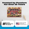 image:imageBuffalo Games  Benjamins Music Store  Charles Wysocki  500 Piece Jigsaw Puzzle for Adults  Americana Folk Art Fall Scene with Autumn Colors  Adult Puzzles