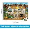 image:imageBuffalo Games  Blackbirds Roost at Mill Creek  Charles Wysocki  500 Piece Autumn Jigsaw Puzzle for Adults  Fall Harvest Americana Scene  Cozy Puzzle for Game NightsThe Farm