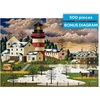 image:imageBuffalo Games  Blackbirds Roost at Mill Creek  Charles Wysocki  500 Piece Autumn Jigsaw Puzzle for Adults  Fall Harvest Americana Scene  Cozy Puzzle for Game NightsTwilight Sentinel