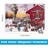 image:imageBuffalo Games  Blackbirds Roost at Mill Creek  Charles Wysocki  500 Piece Autumn Jigsaw Puzzle for Adults  Fall Harvest Americana Scene  Cozy Puzzle for Game NightsRed  Violet  Green