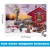 image:imageBuffalo Games  Charles Wysocki  The Whippersnappers of Cape Cod  1000 Piece Jigsaw Puzzle for Adults Challenging Puzzle Perfect for Game Nights  Finished Size is 2675 x 1975Whistle Stop Xmas