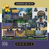 image:imageBuffalo Games  Dowdle  Amish Quilts  300 Piece Jigsaw Puzzle for Adults Challenging Puzzle Perfect for Game Nights  Finished Size is 2125 x 1500