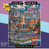 image:imageBuffalo Games  Dowdle  City by The Bay  1000 Piece Jigsaw Puzzle for Adults Challenging Puzzle Perfect for Game Nights  Finished Size is 2675 x 1975