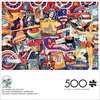 image:imageBuffalo Games  Kate Ward Thacker  All American Collage  500 Piece Jigsaw Puzzle Colorful Puzzle for Adults  PrecisionCut Pieces Beautiful Artwork and Hours of Relaxing Fun