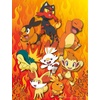 image:imageBuffalo Games  Pokmon  4 x 1 Multipack  500 Piece Panoramic Jigsaw Puzzle for Adults plus Three 300 Piece Puzzles  First Partner Pokmon Collection