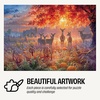 image:imageBuffalo Games Abraham Hunter Deer Scene 1000 Piece Jigsaw Puzzle  Collectors Tin 266 x 19 in Ages 14  PrecisionCut Pieces  Poster Included  Nature Puzzle for Adults
