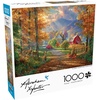 image:imageBuffalo Games Abraham Hunter Fall Memories  1000 Piece Jigsaw Puzzle  2675 x 1975 in  Puzzles for Adults 1000 Pieces  Full Color Poster amp Precision Cut Parts  Made in USA
