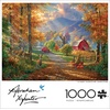 image:imageBuffalo Games Abraham Hunter Fall Memories  1000 Piece Jigsaw Puzzle  2675 x 1975 in  Puzzles for Adults 1000 Pieces  Full Color Poster amp Precision Cut Parts  Made in USA