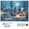image:imageBuffalo Games Abraham Hunter Silent Night 1000 Piece Jigsaw Puzzle for Adults  2625 x 1975 in  Puzzles for Adults 1000 Pieces  Reference Poster  Precision Cut Parts amp Recycled Board