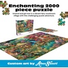image:imageBuffalo Games Aimee Stewart Merry Mushroom Village Picnic 2000 Piece Jigsaw Puzzle  Large Multicolor Rectangular  2000 Piece Puzzle for Adults  Precision Fit  Poster Included