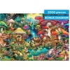 image:imageBuffalo Games Aimee Stewart Merry Mushroom Village Picnic 2000 Piece Jigsaw Puzzle  Large Multicolor Rectangular  2000 Piece Puzzle for Adults  Precision Fit  Poster Included