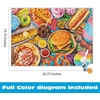 image:imageBuffalo Games Aimee Stewart Retro Album Covers Jigsaw Puzzle  1000 Piece 2675 x 1975 in  Reference Poster Included  Relaxing Adult Puzzles  Gift for CollectorsFun Fair Food