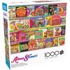 image:imageBuffalo Games Aimee Stewart Retro Album Covers Jigsaw Puzzle  1000 Piece 2675 x 1975 in  Reference Poster Included  Relaxing Adult Puzzles  Gift for CollectorsRetro Album Covers
