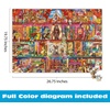 image:imageBuffalo Games Aimee Stewart Retro Album Covers Jigsaw Puzzle  1000 Piece 2675 x 1975 in  Reference Poster Included  Relaxing Adult Puzzles  Gift for CollectorsCircus Extravaganza