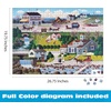 image:imageBuffalo Games Charles Wysocki  Cricket Hawk Harbor  1000 Piece Jigsaw Puzzle  Silver Select Multicolor 2675 x 1975 in  Bonus Poster  Precision Cut Pieces  Adult Jigsaw Puzzles