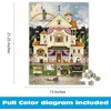 image:imageBuffalo Games Charles Wysocki  Lady Liberty  500 Piece Jigsaw Puzzle  Rectangular 2125 x 15 in  Foil Box amp Poster  Recycled Board  Adult Jigsaw Puzzles