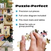 image:imageBuffalo Games Charles Wysocki  Lady Liberty  500 Piece Jigsaw Puzzle  Rectangular 2125 x 15 in  Foil Box amp Poster  Recycled Board  Adult Jigsaw Puzzles
