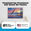 image:imageBuffalo Games Darrell Bush  StarSpangled Sunset  500 Piece Jigsaw Puzzle  2125 x 15 in Multicolor  Jigsaw Puzzles for Adults  Scenic Wildlife Art  Display Decor