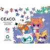 image:imageBuffalo Games Disney 4in1 Kids Super Kitties Toys Jigsaw Puzzle Set  Pack of 4 268 Pieces  Fan Gift amp Party Activity  Super Kitties Birthday Party Supplies
