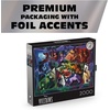 image:imageBuffalo Games Disney Villains Silver Select Shattered Collage 2000 Piece Jigsaw Puzzle  385 x 265 in Includes Poster  Puzzles for Adults  Silver Foil Accents  Collector Display