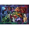image:imageBuffalo Games Disney Villains Silver Select Shattered Collage 2000 Piece Jigsaw Puzzle  385 x 265 in Includes Poster  Puzzles for Adults  Silver Foil Accents  Collector Display