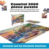 image:imageBuffalo Games Dominic Davison  American Harbor Town  2000 Piece Jigsaw Puzzle  385 x 265 in Poster Included  Precision Cut Parts  2000 Piece Puzzles for Adults