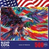 image:imageBuffalo Games Eagle of Freedom  500 Piece Jigsaw Puzzle Colorful Puzzles for Adults  PrecisionCut Pieces Beautiful Artwork and Hours of Relaxing Fun