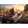 image:imageBuffalo Games Harry Potter  Thomas Kinkade Studios  Hogwarts Express  500 Piece Jigsaw Puzzle  Silver 2125 x 15 in  Puzzles for Adults  Adult Jigsaws  Harry Potter Artwork