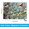 image:imageBuffalo Games Hautman Brothers  Birds in an Orchard  1000 Piece Jigsaw Puzzle for Adults  2675 x 1975 in Poster Included  Precision Cut Pieces  Jigsaw Puzzles for Adults  Bird SceneJigsaw Puzzle