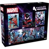 image:imageBuffalo Games Marvel SpiderVerse 4in1 Multipack Jigsaw Puzzle  Pack of 4 500 amp 3 x 300 Pieces  Family Game Night  Bonus Poster Included  Marvel Puzzle Challenge