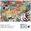 image:imageBuffalo Games Route 66 Map 300 Piece Jigsaw Puzzle  2125 x 15 in  Recycled Board amp SnapFit Design  Relaxing Focus amp Adult Puzzle  Poster Included