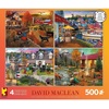 image:imageCeaco  4 in 1 Multipack  David Maclean  4 500 Piece Jigsaw Puzzle