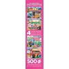 image:imageCeaco  4 in 1 Multipack  Food Trucks  4 500 Piece Jigsaw Puzzles  Colorful Puzzle  PrecisionCut Pieces Beautiful Artwork and Hours of Relaxing Fun