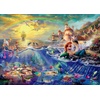 image:imageCeaco  4 in 1 Multipack  Thomas Kinkade  Disney Dreams Collection  Aladdin Winnie the Pooh Beauty amp the Beast amp The Little Mermaid  4 500 Piece Jigsaw Puzzles