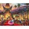 image:imageCeaco  4 in 1 Multipack  Thomas Kinkade  Disney Dreams Collection  Tangled Sleeping Beauty Peter Pan amp Mickey and Minnie  4 500 Piece Jigsaw Puzzles 18 x 14
