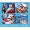 image:imageCeaco  Abraham Hunter  Holiday and Winter  Multipack Collection of Puzzles for Adults  Challenging and Perfect for Game Nights  Finished Puzzle Size Varies