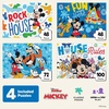 image:imageCeaco  Disney  Mickeys Clubhouse  4 X 1 Kids Multipack  Engaging Puzzle Perfect for Game Nights  Finished Size Varies