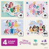 image:imageDisney Princess  CEACO 4in1 Multipack Jigsaw Puzzles  48 72 amp 100 Pieces Preschool Puzzle Set for Ages 36
