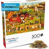 image:imageBuffalo Games  Blackbirds Roost at Mill Creek  Charles Wysocki  500 Piece Autumn Jigsaw Puzzle for Adults  Fall Harvest Americana Scene  Cozy Puzzle for Game NightsBlackbirds Roost