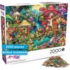 image:imageBuffalo Games Aimee Stewart Merry Mushroom Village Picnic 2000 Piece Jigsaw Puzzle  Large Multicolor Rectangular  2000 Piece Puzzle for Adults  Precision Fit  Poster Included