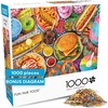image:imageBuffalo Games Aimee Stewart Retro Album Covers Jigsaw Puzzle  1000 Piece 2675 x 1975 in  Reference Poster Included  Relaxing Adult Puzzles  Gift for CollectorsFun Fair Food