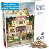 image:imageBuffalo Games Charles Wysocki  Lady Liberty  500 Piece Jigsaw Puzzle  Rectangular 2125 x 15 in  Foil Box amp Poster  Recycled Board  Adult Jigsaw Puzzles
