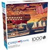 image:imageBuffalo Games Charles Wysocki  Patriotic Harborview  1000 Piece Jigsaw Puzzle  2675 x 1975 in  Reference Poster  Precision Cut Pieces  Adult Jigsaw Puzzles