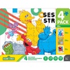 image:imageBuffalo Games Sesame Street Tray Puzzle Set  Pack of 4 12 24 36 amp 48 Pieces Ages 4  Kid Puzzle for Fine Motor Skills  Preschool Jigsaws for Kid Learning  Jigsaw Set for ChildrenSesame Street