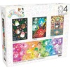 image:imageBuffalo Games Squishmallows 4in1 Multipack Jigsaw Puzzle  Pack of 4 1 500Pc Panoramic amp 3 300Pc 2675 x 1975 in  Bonus Poster  Recycled Board  300 Piece Puzzles for Adults