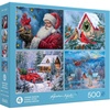 image:imageCeaco  Abraham Hunter  Holiday and Winter  Multipack Collection of Puzzles for Adults  Challenging and Perfect for Game Nights  Finished Puzzle Size Varies
