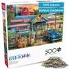 image:imagePuzzles for Adults 500 Pieces  Buffalo Games Country Living Farm Life by Eduard Nostalgic 500 Piece Jigsaw Puzzle for Adults with Poster Premium Puzzle Made in the USA