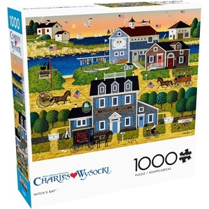 image:imageBuffalo Games  Charles Wysocki  The Whippersnappers of Cape Cod  1000 Piece Jigsaw Puzzle for Adults Challenging Puzzle Perfect for Game Nights  Finished Size is 2675 x 1975Witchs Bay