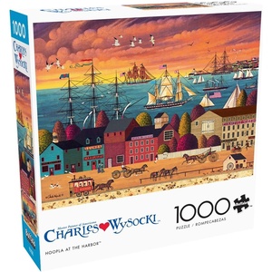 image:imageBuffalo Games  Charles Wysocki  The Whippersnappers of Cape Cod  1000 Piece Jigsaw Puzzle for Adults Challenging Puzzle Perfect for Game Nights  Finished Size is 2675 x 1975Hoopla Harbor